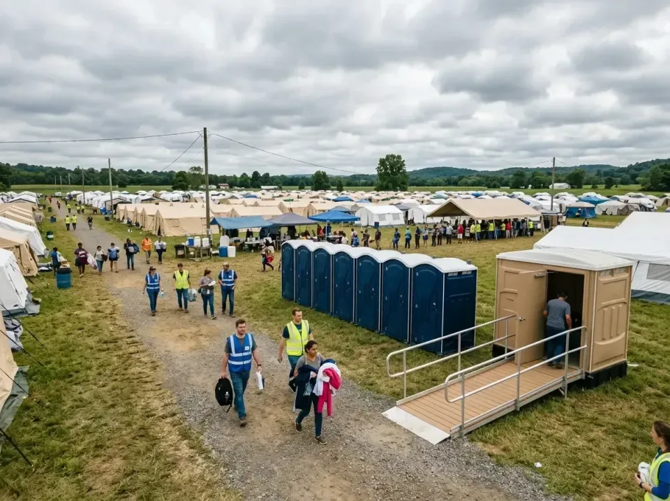 disaster-relief-camp-restrooms-010 — frequently asked questions, Dumpster & Portable Bathrooms Rental in Crossville, TN